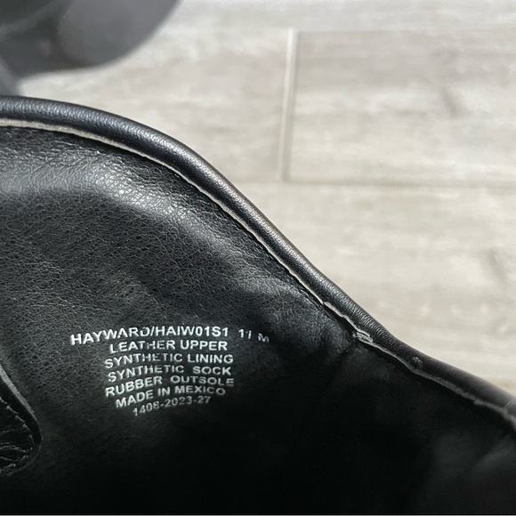 Black Leather Western Boots - Picture 14 of 15